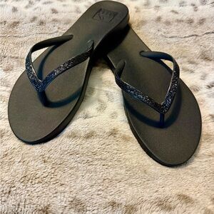 Women’s Black Reef Flip Flop Sandal
